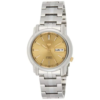 Image of Seiko Mens Analogue Automatic Watch with Stainless Steel Strap SNKL81K1