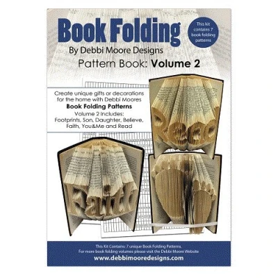 Image of Debbi Moore Book Folding Pattern Volume 2 Footprints Son Daughter Faith