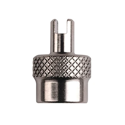 Image of Weldtite Tools: Schrader Key Metal Valve Caps Card of 4 NONE