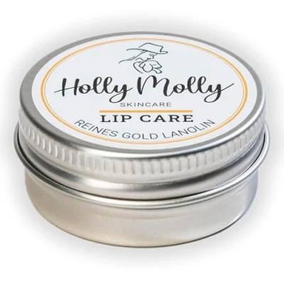 Image of Holly Molly Soothing and Moisturizing Lip Care Balm, 15ml: Intensive nourishment with 100% lanolin to transform your lips, providing a natural nurtured beauty experience