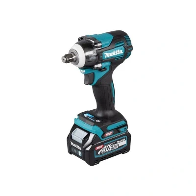 Image of Makita TW004GD201 40V Max Li ion XGT Brushless Impact Wrench Complete with 2 x 2.5 Ah Batteries and Charger Supplied in a Makpac Case