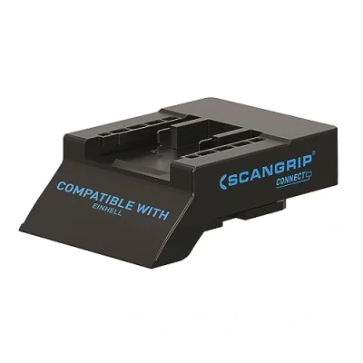 Image of SCANGRIP Connector Designed for Einhell 18 V/20 V Battery Packs, Made Connect Work Lights, Features Safety System