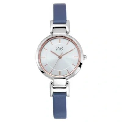 Image of Titan Raga Analog Watch for Women, Silver, Strap