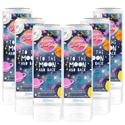 Image of Cussons Creations To The Moon And Back Body Wash 250ml, Multipack of 6