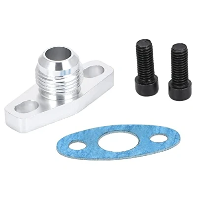 Image of PTNHZ RACING AN10 Garrett GT28 GT30 GT35 T25 Turbo Oil Return Drain Flange Adapter