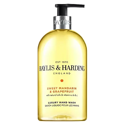 Image of Baylis &amp; Harding Signature Collection Sweet Mandarin Grapefruit Luxury Hand Wash 500ml With Added Moisturisers