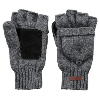 Image of Barts Men&#039;s Haakon Bumglove Mittens, Charcoal, M/L
