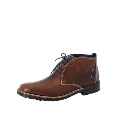 Image of Rieker Men&#039;s Herbst/Winter Classic Boots, Brown (Amaretto/Navy/Ozean 24), 9.5 UK