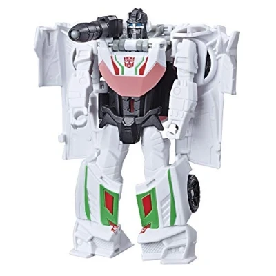 Image of Transformers Bumblebee Cyberverse Adventures Action Attackers: 1 Step Wheeljack Figure, Gravity Cannon Attack Move, 4.25 inch