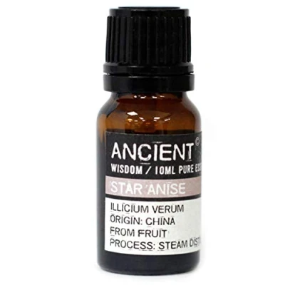Image of Ancient Wisdom 10 ml Aniseed China Star Pure Essential Oil