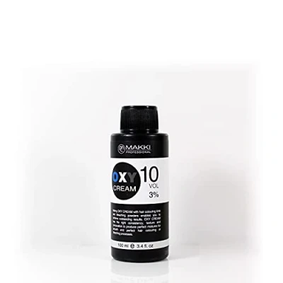 Image of Makki Professional Oxy Cream Peroxide Developer 10 VOL(3 per cent) 100ml
