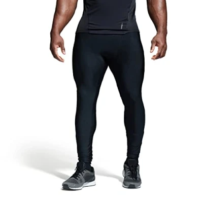 Image of Canterbury Mens Thermal Leggings Baselayer Bottoms Black XXL