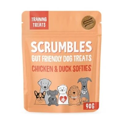 Image of Scrumbles Softies, Chicken &amp; Duck Training Treats, 90g