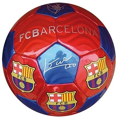 Image of Barcelona Official Signature Ball Red/Blue, Size 5
