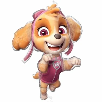 Image of Amscan 4541175 S/Shape: Skye Paw Patrol