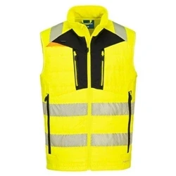 Image of Portwest DX4 Hi Vis Funnel Neck Sweatshirt Yellow/Black 4XL
