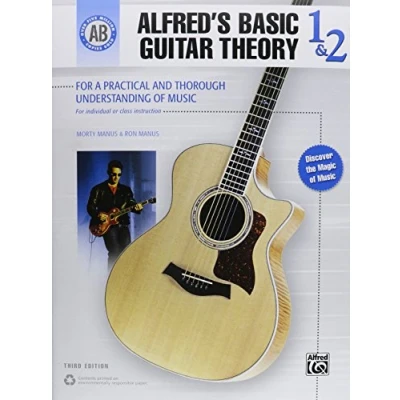 Image of Alfred&#039;s Basic Guitar Theory, Books 1 &amp; 2: The Most Popular Method for Learning How to Play (Alfred&#039;s Library)