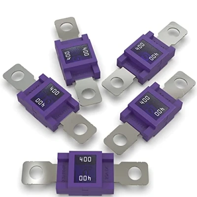 Image of AUPROTEC Mega High Current Fuse/Screw Lock 80 500A Choice: 400A Amps, Purple, 5pcs