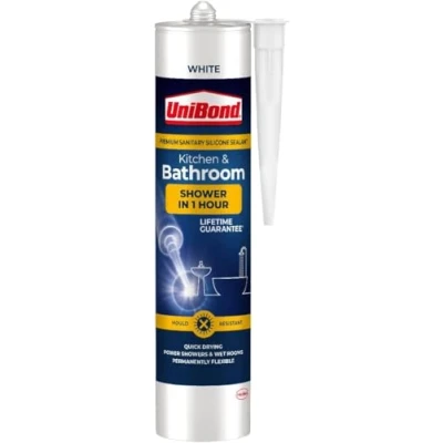 Image of UniBond 2078485 Speed Seal Sealant, 1x291g Cartridge , White