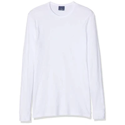 Image of Navigare Men&#039;s 113 (Pacco Da 3) Long Sleeved Underwear, Bianco, L (Pack of