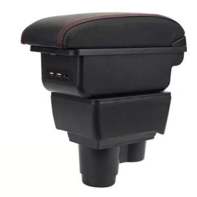 Image of Armrest compatible with Renault Duster 2019 2020 2021 Car Inside Center Console Storage Box