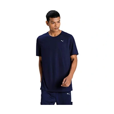 Image of PUMA Men&#039;S Performance Ss Tee M, Peacoat, L