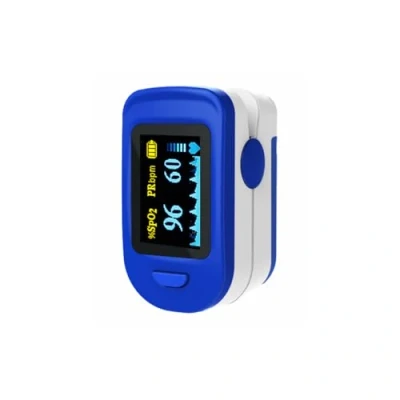 Image of MediGenix Fingertip Pulse Oximeter Measures and SpO2 rates