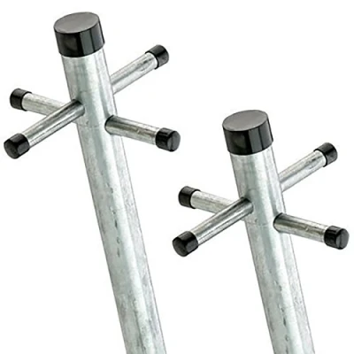 Image of WatsonLok 2.4m Twin Pack Galvanised Washing Clothes Post Line