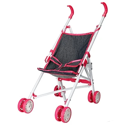 Image of Atoz 30029 Dolls Buggy, Pink/Navy