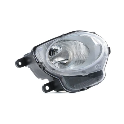Image of 51786771 Headlights TYC 20 11565 05 2 right H1, W21/5W for hand traffic FIAT: 500 Hatchback, C Convertible