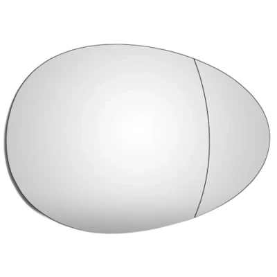 Image of LT2CP Wing Mirror Glass for Mini Cooper 2014 2015 2016 2017 2018 2019 2020 2021 2022 2023 2024 models Heated Right Hand Side UK Driver