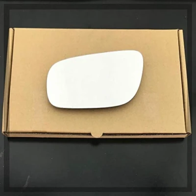 Image of Fits Mercedes E Class 2007 to 2009 Wing Mirror Glass ( W211 ) LEFT HAND UK Passenger Side Wide Angle