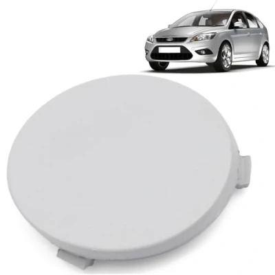Image of ROBUST Front Bumper Tow Towing Hook Eye Cap Primed for Ford Focus II Mk2 1521645 8M5117A989AA 2007 2011