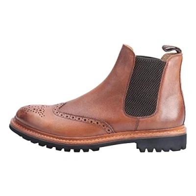 Image of Cotswold Siddington Commando Goodyear Welt Boot Male Brown UK Size 12