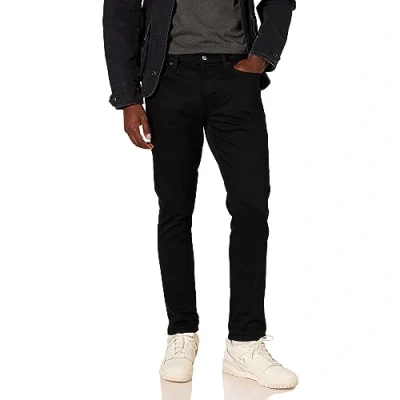 Image of Amazon Essentials Men&#039;s Skinny Fit Stretch Jean, Black, 38W / 32L