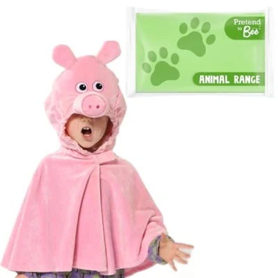 Image of PRETEND TO BEE Pig Cape Fancy Dress Costume for Kids, 3 7 Years