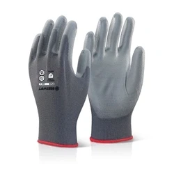 Image of Pu Coated Gloves Grey XL