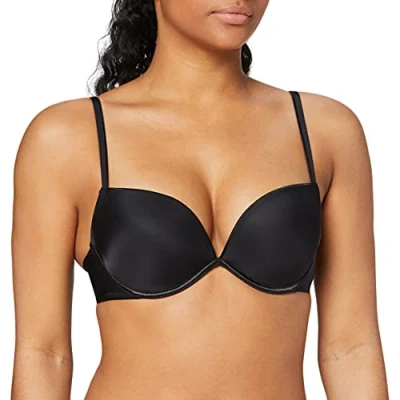 Image of Wonderbra FULL Effect Pushup bra, Women&#039;s, Size: 34A, Schwarz