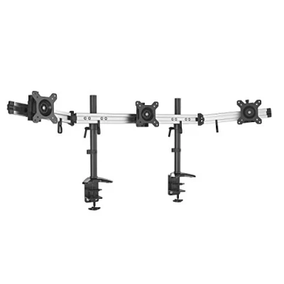 Image of HFTEK Triple Monitor Mount for 3 Monitors 13 27&quot; up to 8 Kg Per Arm, VESA 75/100