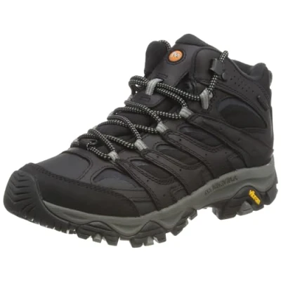 Image of Merrell Women&#039;s Moab 3 Thermo MID WP Hiking Boot, Black/Paloma, 3.5 UK