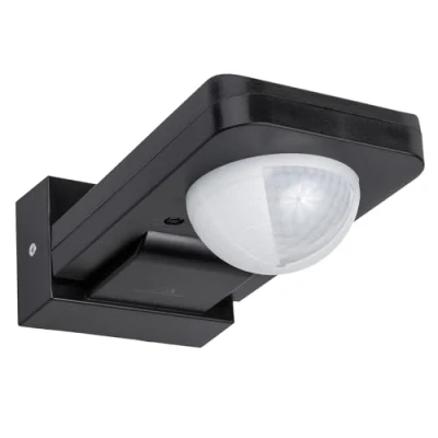 Image of Maclean MCE243 B Infrared motion Sensor with twilight 360 degree detection range up to 20m IP65 max 2000W (Black)