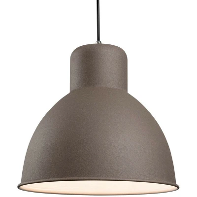 Image of Riva 1 Light Ceiling Pendant Bar Concrete, E27