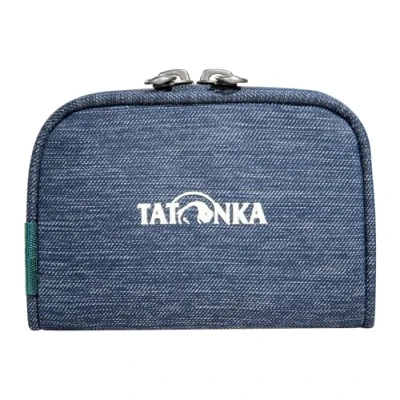 Image of Tatonka Plain Wallet Small with Coin Compartment and Compartments for Credit Cards, Bank Cards etc. 11 x 7 2 cm (Navy)