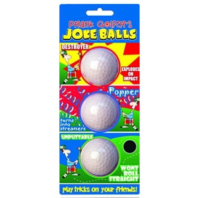 Image of Longridge Triple Trouble Golf Joke Balls