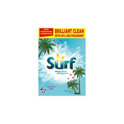 Image of Surf Coconut Bliss for Fabric Care Laundry Powder Brilliantly Clean Every Time 1.15 kg 23 Washes (Pack of 4)
