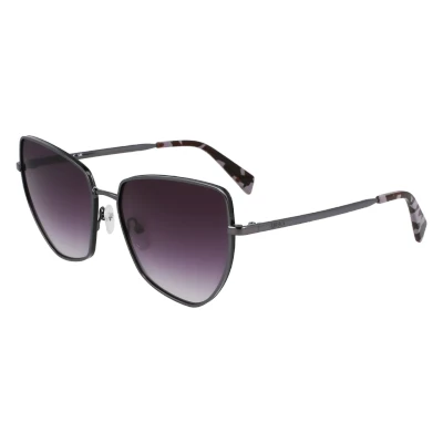 Image of LIU JO Sunglasses black/silvercoloured, Women&#039;s, Size: 58, Black/silver coloured
