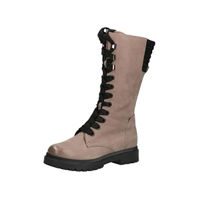 Image of CAPRICE Women&#039;s 9 25153 29 Ankle Boot, Dark Taupe Comb 368, 6.5 UK