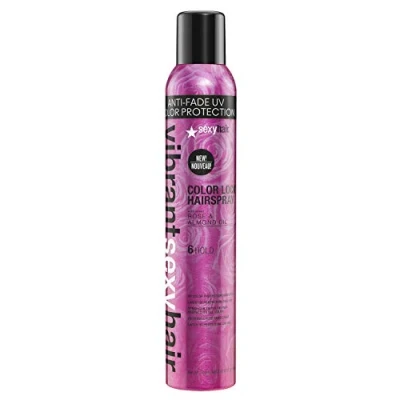 Image of Sexy Hair Vibrant Color Lock UV Protection Hairspray, 266 ml