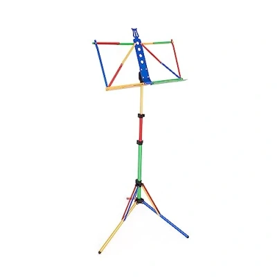 Image of Musisca Lightweight Folding Music Stand Rainbow