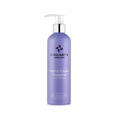 Image of EXQUISITA Purple Shampoo for Blonde Hair 250ml + Get a FREE Hydrating Toning Mask 200ml